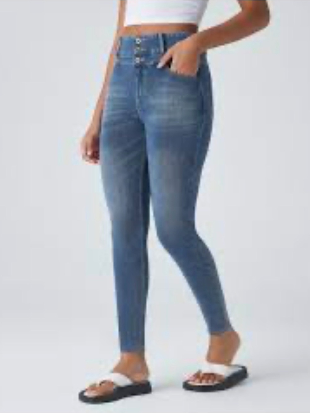 Halara Flex™ High Waisted Casual Skinny Jeans XL